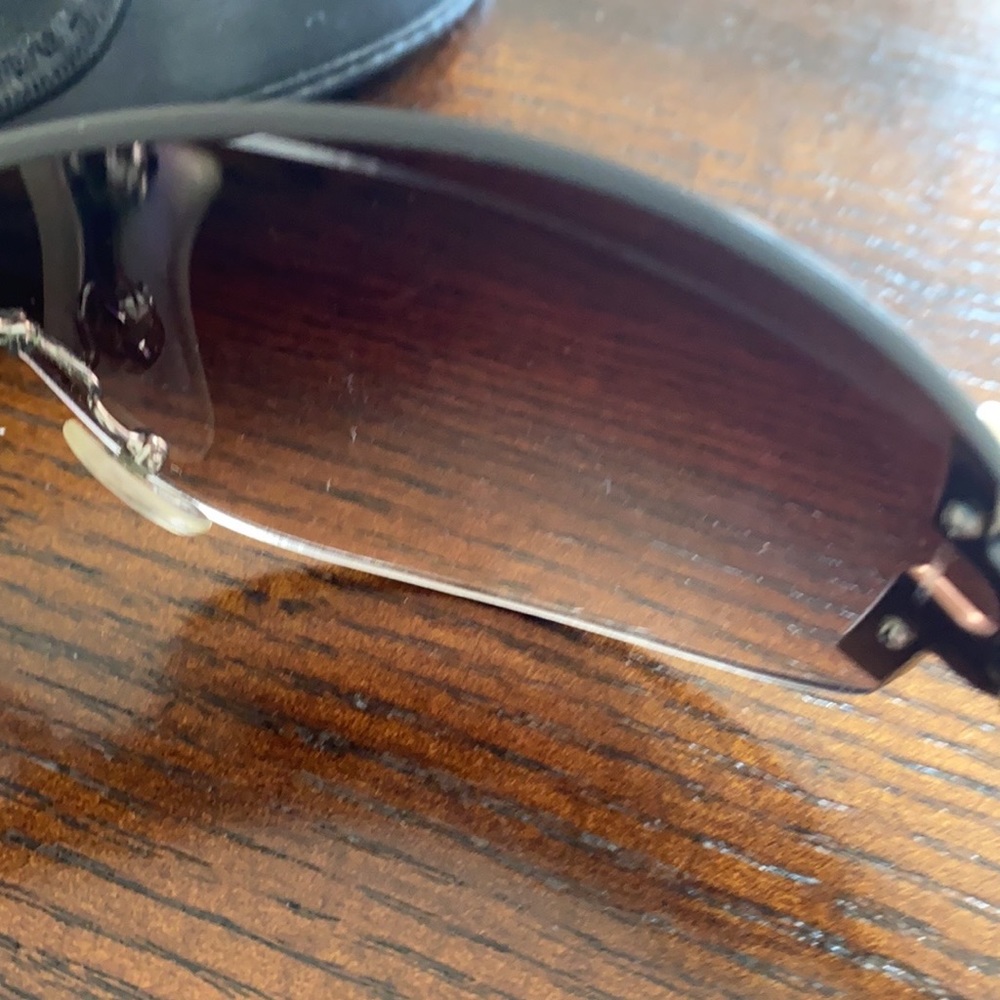 Bulgari Black Frame Brown Gradient Lens Sunglasses - Picture 5 of 5
